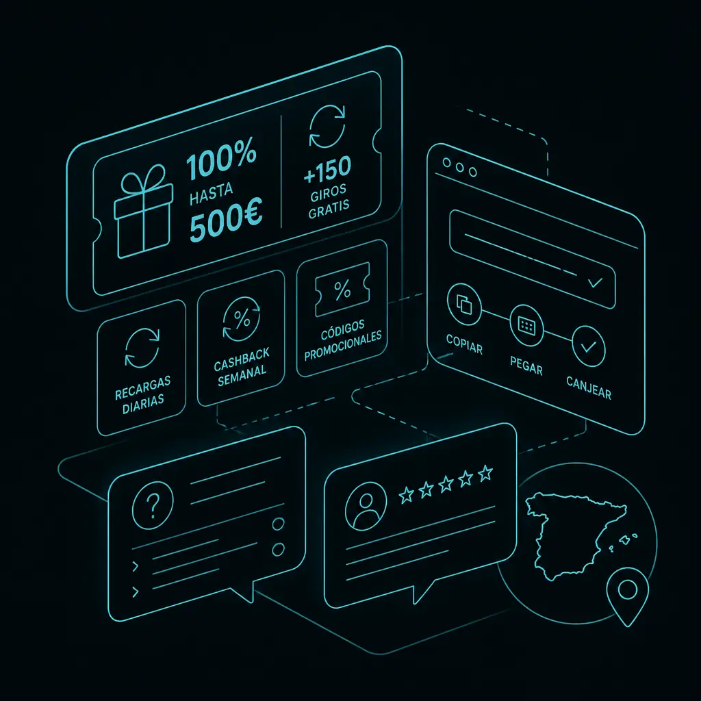 Código Promocional SavaSpin – España visual guide for SavaSpin